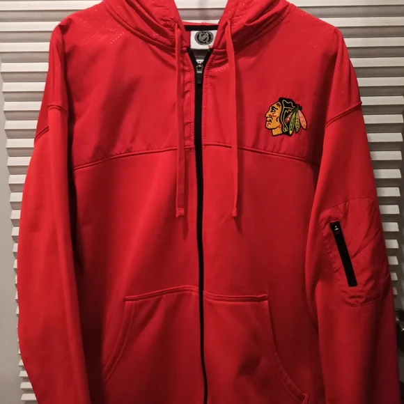 NHL Chicago black Hawks pullover sweater hoodie - Picture 3 of 9